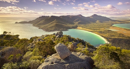 Wineglass Bay on Tasmania's East Coast