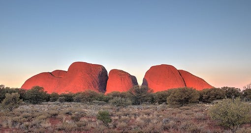 Considered the heart of Australia, the Red Centre offers an insight into the outback