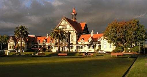 The Rotorua museum is a must inclusion for all New Zealand tours