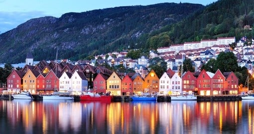 Visit Bergen on your tour in Norway