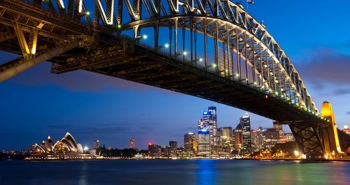 Skyline as seen from Milsons Point during your next trip to Australia.